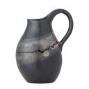 Tmavě šedá váza z kameniny (výška 15 cm) Alvena – Bloomingville