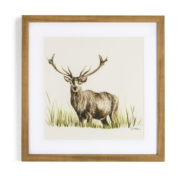 Obraz Graham & Brown Countryside Stag, 40 x 40 cm