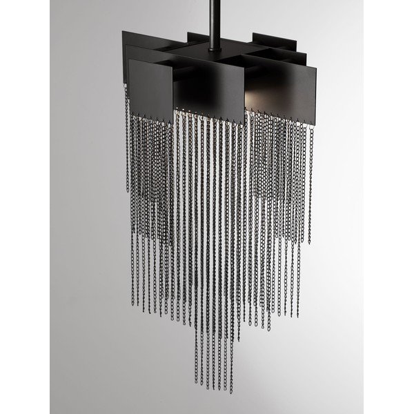 Matně černé ocelové LED stmívatelné závěsné svítidlo Revια – Nova Luce-image-3