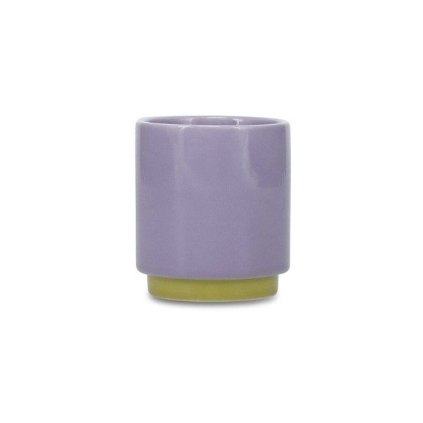 Zelený/fialový kameninový šálek 130 ml Duo – ONA