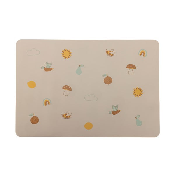 Silikonové dětské prostírání 25,5x37 cm Agnes – Bloomingville Mini