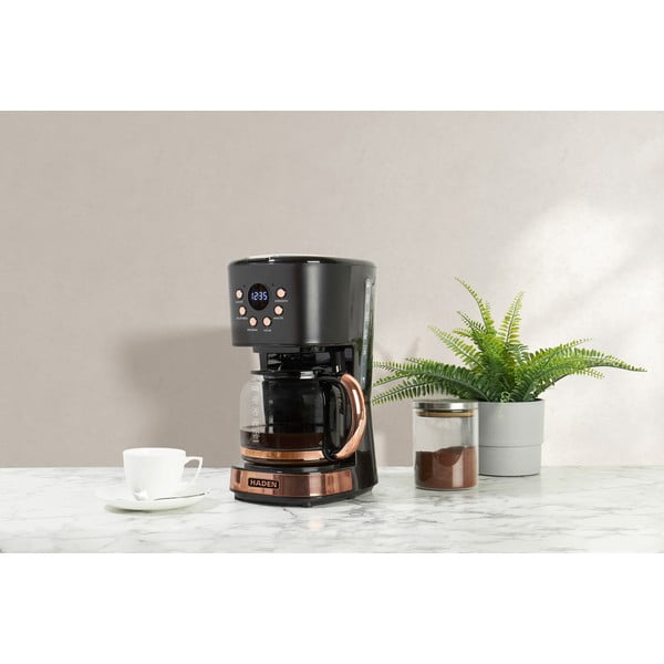 Kávovar v černo-měděné barvě – Haden-image-2
