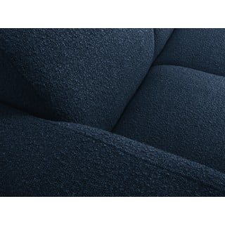 Tmavě modrá pohovka z textilie bouclé 235 cm Molino – Micadoni Home