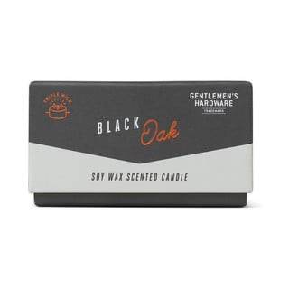 Vonná sojová svíčka doba hoření 40 h Black Oak – Gentlemen's Hardware