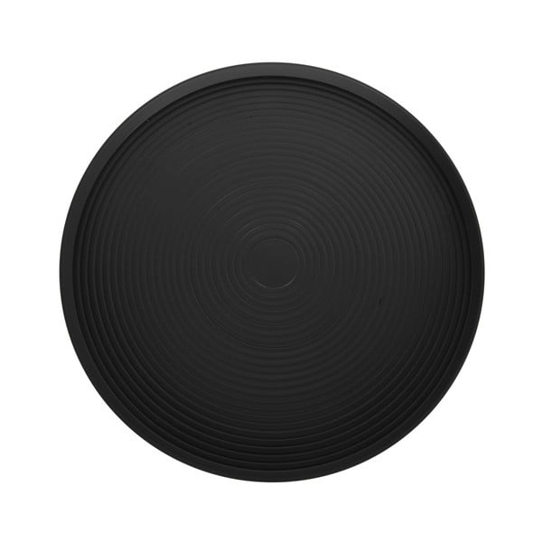 Černý kovový odkládací stolek Leitmotiv Force, výška 43 cm-image-2