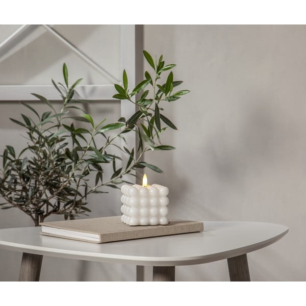 Bílá vosková LED svíčka Star Trading Flamme Dot, výška 9,5 cm-image-2