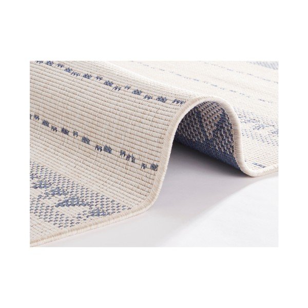 Modro-krémový venkovní koberec NORTHRUGS Bahamas, 160 x 230 cm-image-3