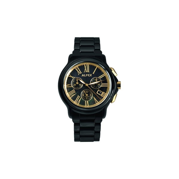 Pánské hodinky Alfex 56297 Black/Black