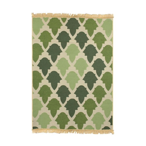Zelený koberec Floorist Baklava Green, 80 x 150 cm