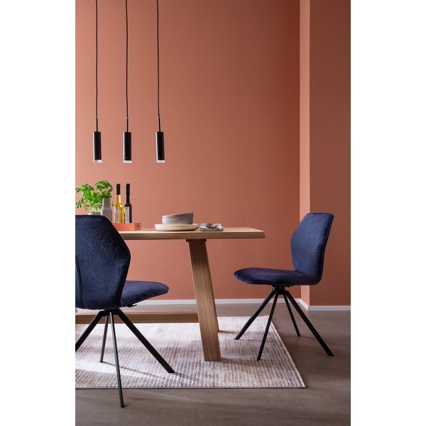 Černé LED stmívatelné závěsné svítidlo Stina – Fischer & Honsel-image-2