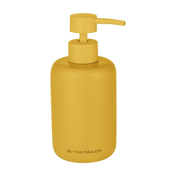 Dávkovač mýdla z polyresinu v hořčicové barvě 325 ml Tom Tailor T-Color Bath – Wenko