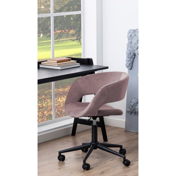 Pracovní stůl s deskou v dubovém dekoru 126.6x51.6 cm Miso - Actona-image-2