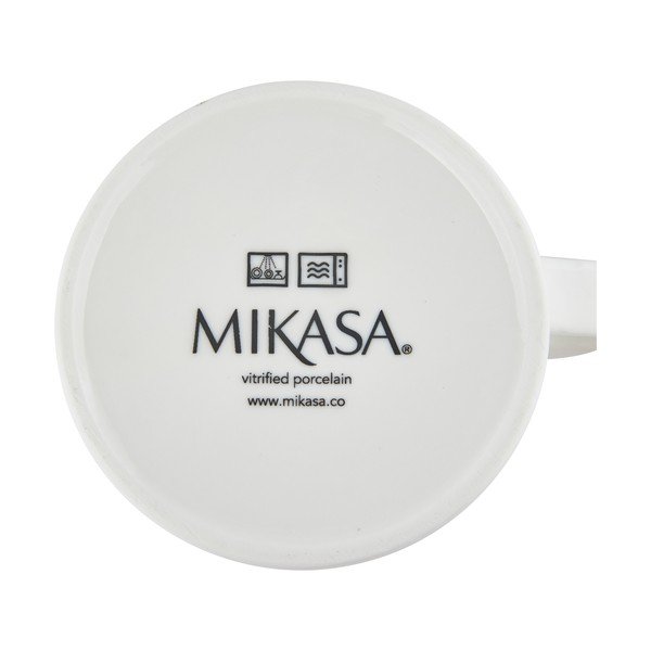 Bílá porcelánová konvice Mikasa Ridget, 1,4 l-image-2