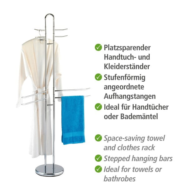 Ocelový stojan na ručníky Palermo – Wenko-image-4