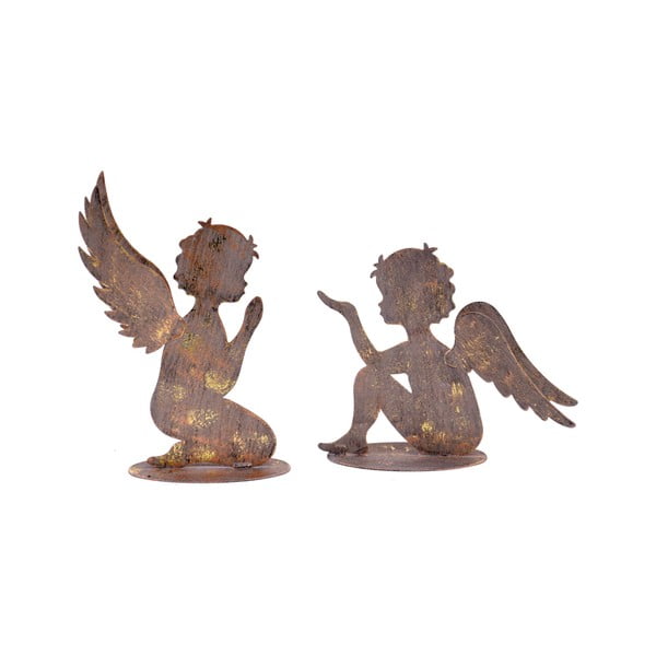 Set 2 kovových dekorací Ego Dekor Angel
