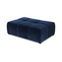 Modrý sametový modul pohovky Rome Velvet - Cosmopolitan Design