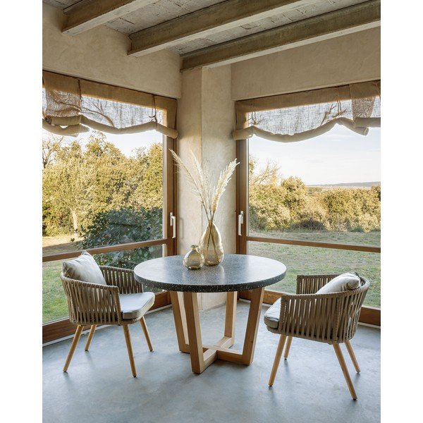 Hnědá váza (výška 36 cm) Brenna – Kave Home-image-4