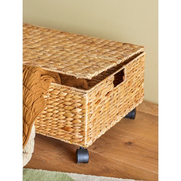 Dětský úložný box z vodního hyacintu v přírodní barvě 63x40x26 cm Nelas – Bloomingville Mini-image-2