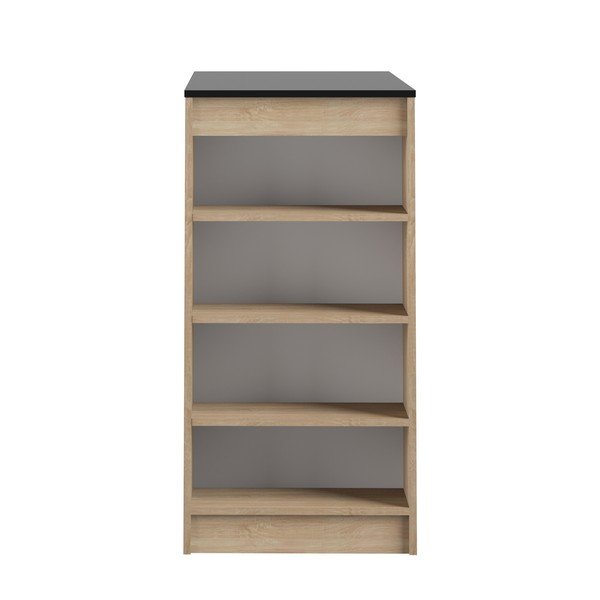 Barový stůl s černou deskou 50x115 cm Aravis – TemaHome-image-4