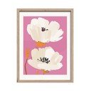 Tištěný obraz s rámem 30x40 cm Peony Bloom – Styler