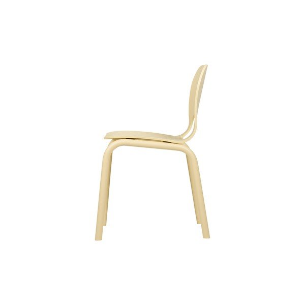 Žlutá jídelní židle Atto – noo.ma-image-3