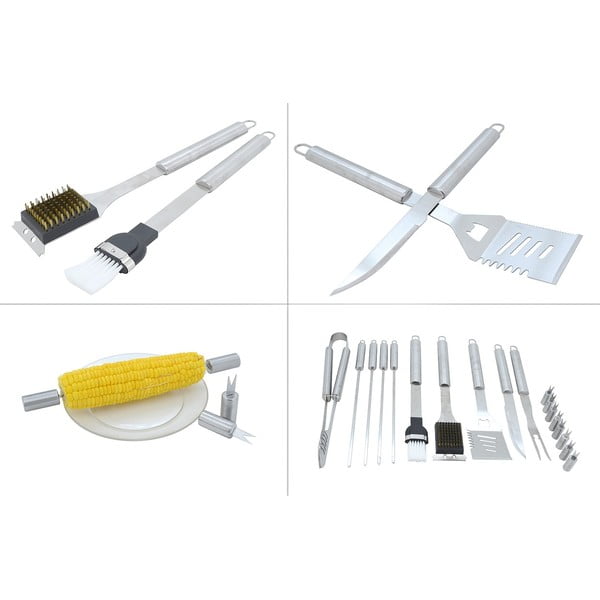 Set 18 kusů grilovacího nářadí v kufříku Cattara Alu-image-2