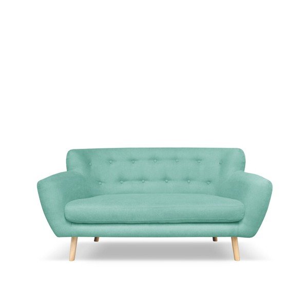 Mátově zelená pohovka Cosmopolitan design London, 162 cm