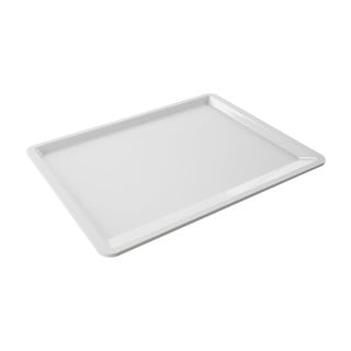 Bílý ocelový plech na pečení Dr. Oetker White Christmas Baking, 42 x 33 cm