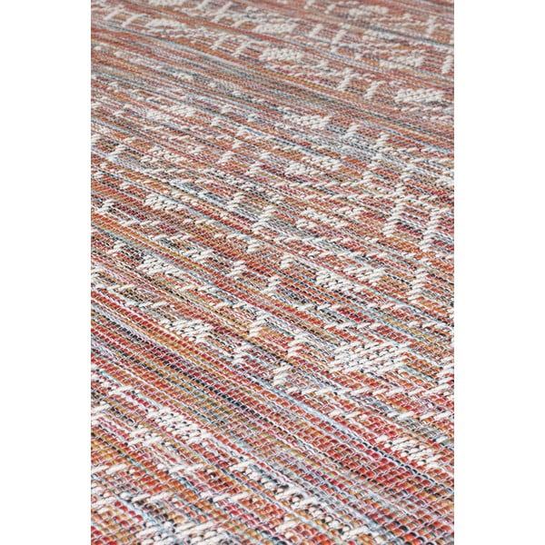 Červeno-béžový venkovní koberec Flair Rugs Sunset, 200 x 290 cm-image-2