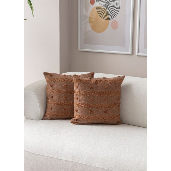 Povlaky na polštáře v sadě 2 ks 43x43 cm Tuffet – Mioli Decor-image-1