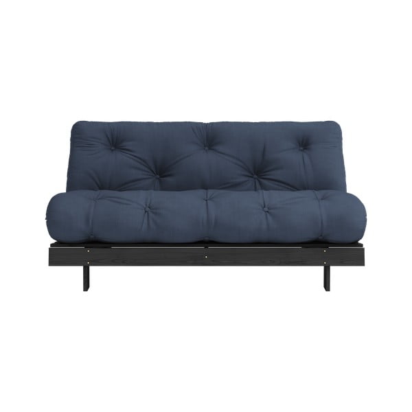Tmavě modrá rozkládací pohovka 160 cm Roots Black Night – Karup Design