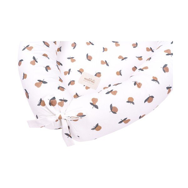 Bílé hnízdečko pro miminko Garden Fruits – Malomi Kids-image-2