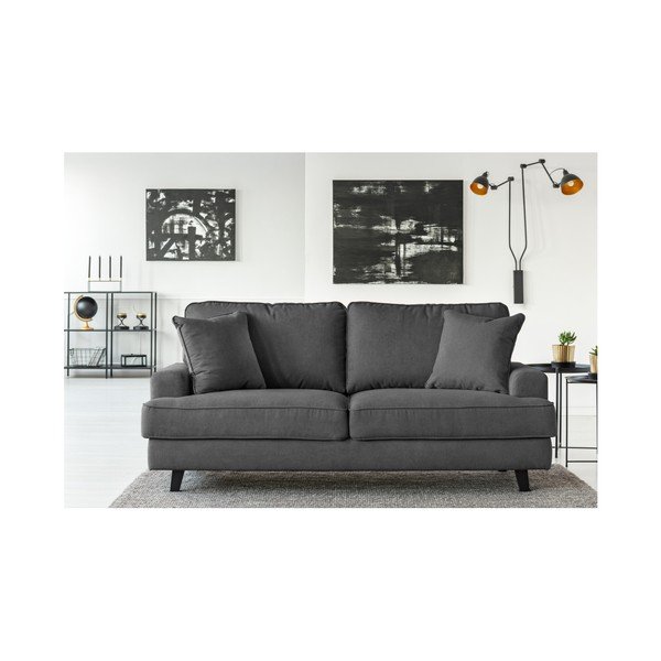Tmavě šedá pohovka pro tři Cosmopolitan design Berlin-image-3