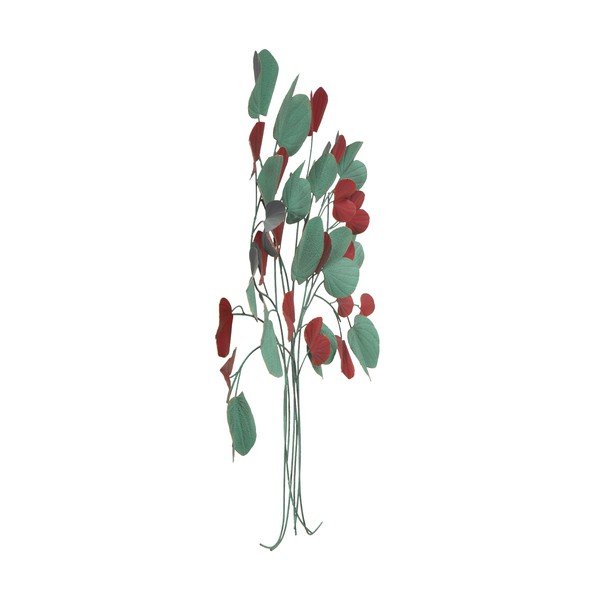 Nástěnná červeno-zelená nástěnná dekorace Mauro Ferretti Tree, 105 x 94 cm-image-3