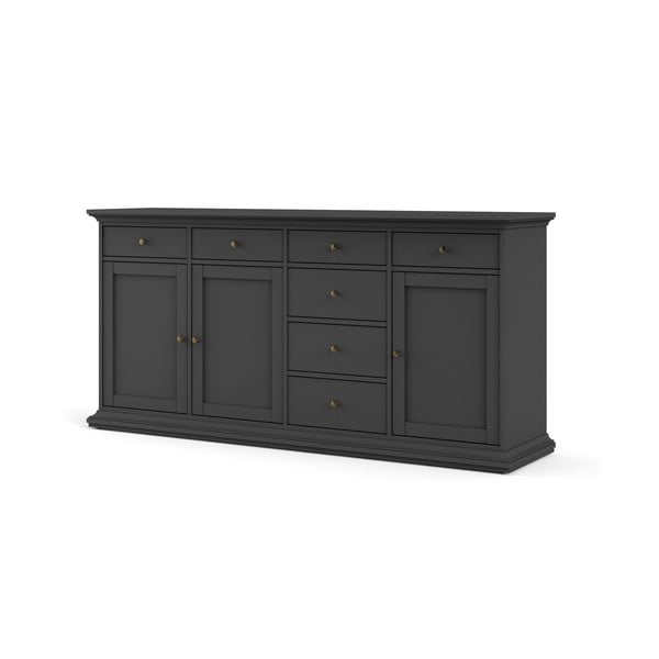 Šedá nízká komoda 189x92 cm Paris – Tvilum-image-1