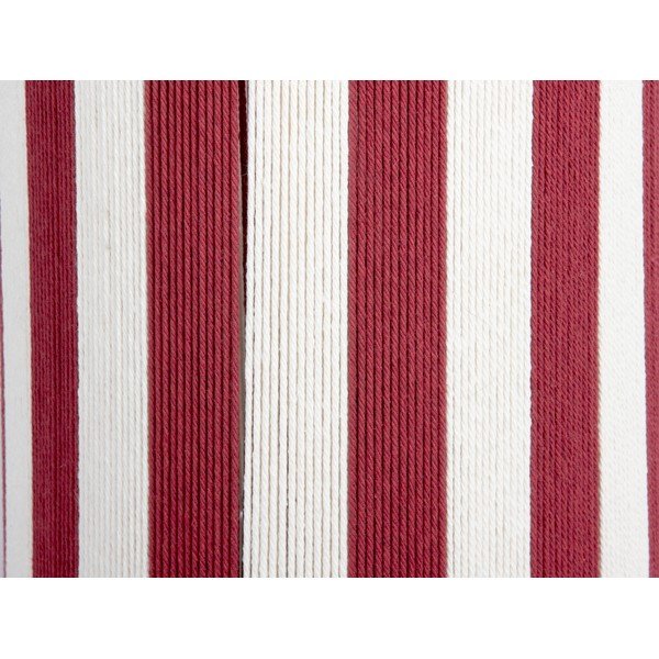 Červená/bílá provazová stolní lampa (výška 58 cm) Vienna Stripes – Leitmotiv-image-2