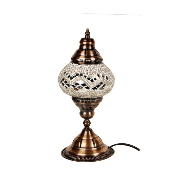 Skleněná ručně vyrobená lampa Dianthe, ⌀ 13 cm