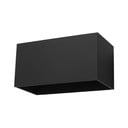 Černé nástěnné svítidlo Sollux Geo Maxi