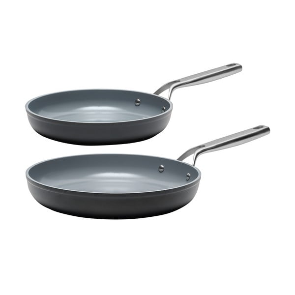 Pánve v sadě 2 ks s keramickým povrchem ø 30 cm Meda 3.0 – FABINI