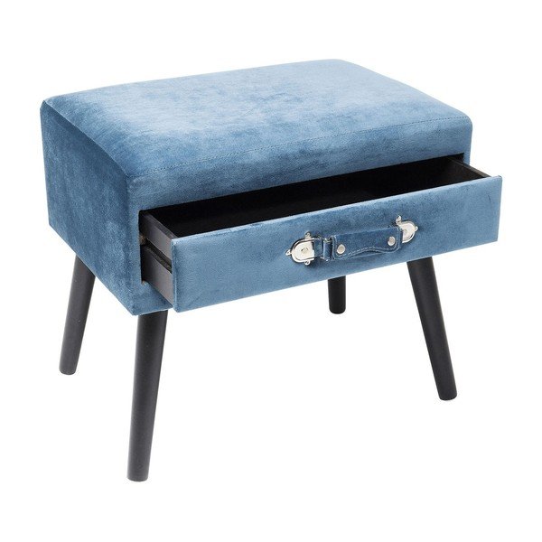 Modrá stolička Kare Design Drawer-image-1