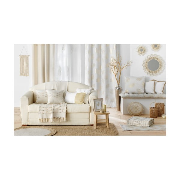 Dekorační polštář 60x60 cm Sunny Gold – douceur d'intérieur-image-2