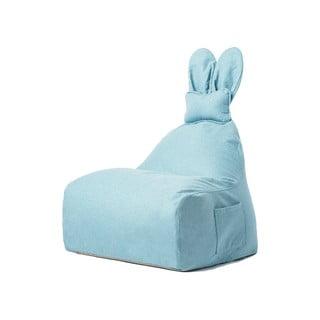 Modrý dětský sedací vak The Brooklyn Kids Funny Bunny