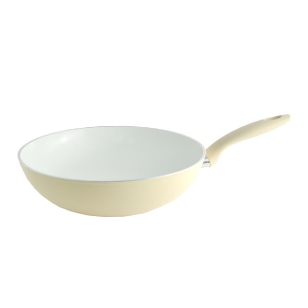 Keramická WOk pánev Fissler Cream, 28 cm