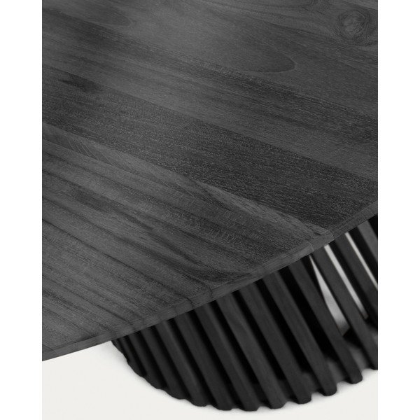 Kulatý jídelní stůl z masivu mindi ø 90 cm Jeanette – Kave Home-image-3