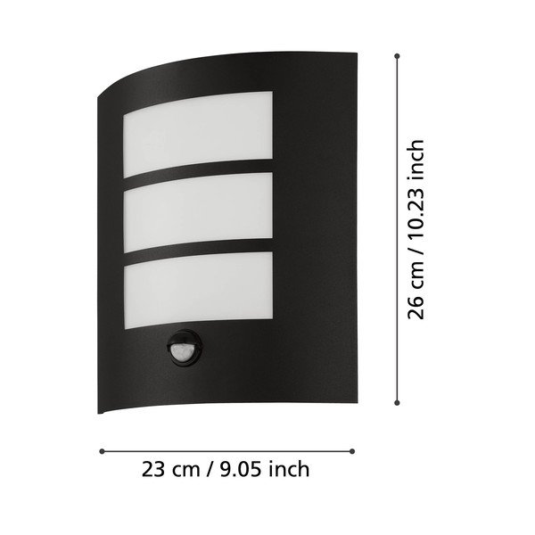Nástěnné venkovní svítidlo (výška 26 cm) CITY – EGLO-image-2