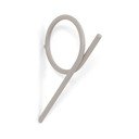 Taupe nástěnný ocelový háček Tuba M – Spinder Design