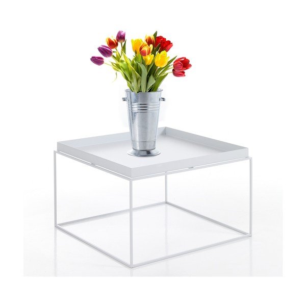 Kovový zahradní odkládací stolek 60x60 cm Hannah – Tomasucci-image-2