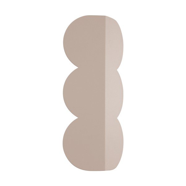 Taupe hliníkové nástěnné svítidlo BISCUIT – Thoro