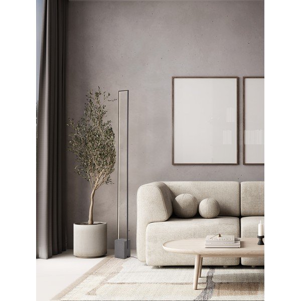Černá LED stojací lampa (výška 161 cm) Lithos – Nova Luce-image-1