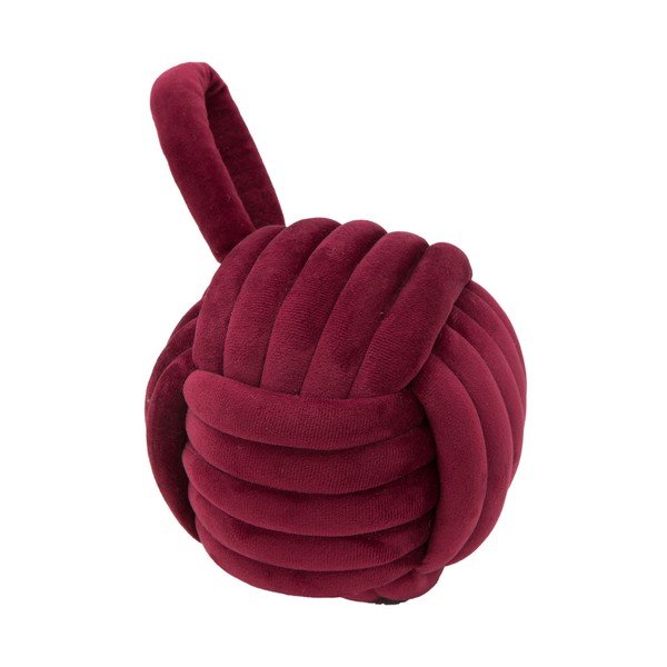 Vínově červená zarážka do dvěří Mauro Ferretti Ball, ø 14 cm-image-2